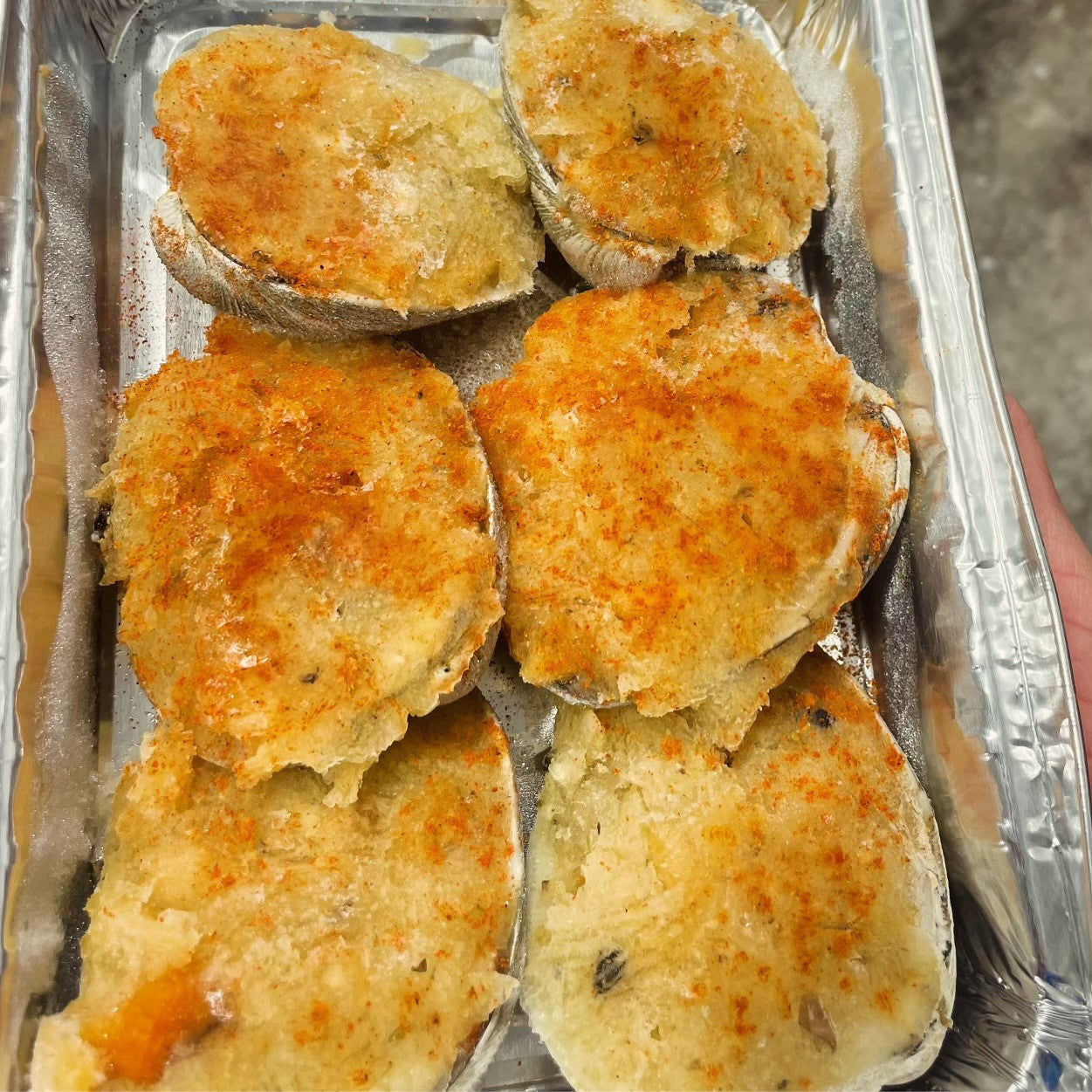 Baked Clams Westbury Fish Company